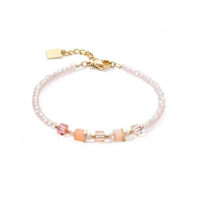 Swarovski Crystal Apricot Bracelet 4357/30-0230 Coeur De Lion Jewellery