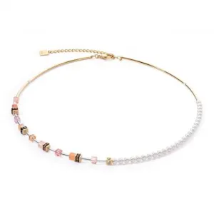 Swarovski Crystal Apricot Necklace 4087/10-0230 Coeur De Lion Jewellery
