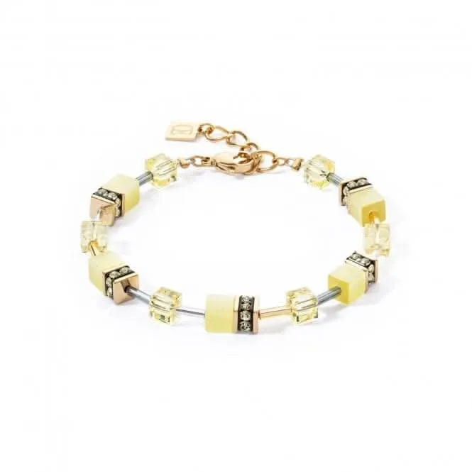 Swarovski Crystal Light yellow Bracelet 4020/30-0120 Coeur De Lion Jewellery