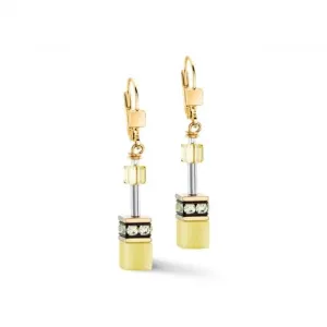 Swarovski Crystal Light yellow Earrings 4020/20-0120 Coeur De Lion Jewellery