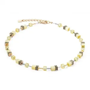 Swarovski Crystal Light yellow Necklace 4020/10-0120 Coeur De Lion Jewellery