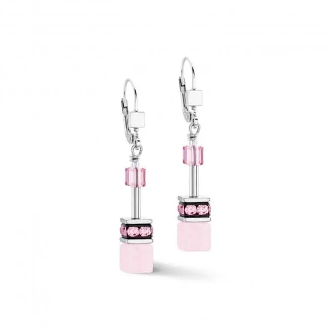 Swarovski Crystal Rose Earrings 4017/20-1900 Coeur De Lion Jewellery