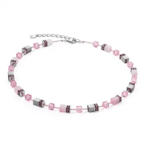 Swarovski Crystal Rose Necklace 4017/10-1900 Coeur De Lion Jewellery