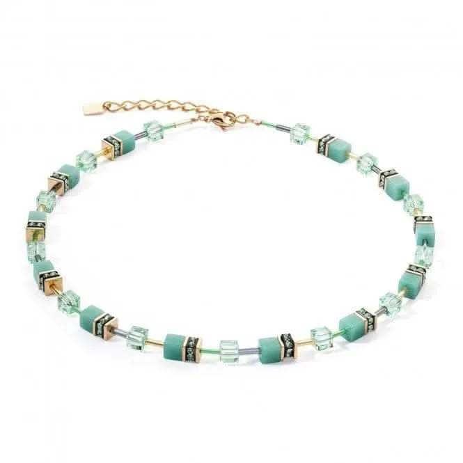 Swarovski Crystal Softgreen Necklace 4020/10-0533 Coeur De Lion Jewellery