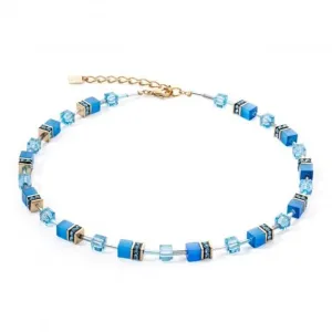 Swarovski Crystal Turquoise Necklace 4020/10-0600 Coeur De Lion Jewellery