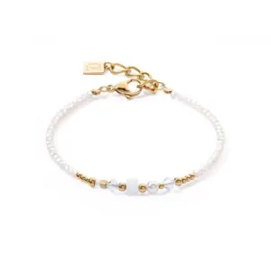 Swarovski Crystal White Gold Bracelet 4355/30-1416 Coeur De Lion Jewellery