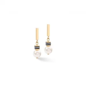 Swarovski Crystal White Gold Ear Studs 4081/21-1416 Coeur De Lion Jewellery
