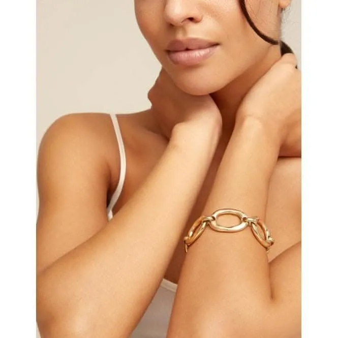 The One Golden Metal Bracelet Unode50 Jewelry And Accessories
