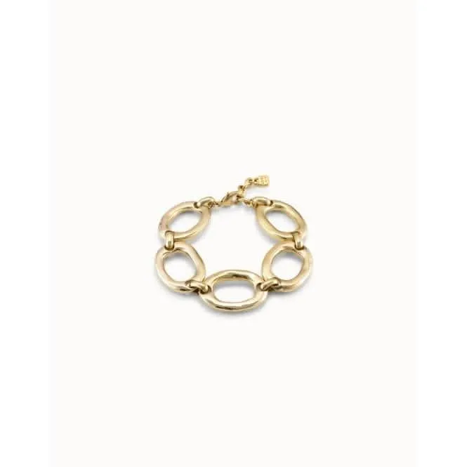 The One Golden Metal Bracelet Unode50 Jewelry And Accessories