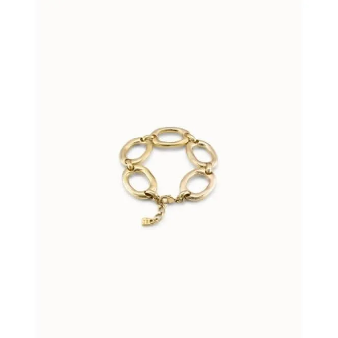 The One Golden Metal Bracelet Unode50 Jewelry And Accessories
