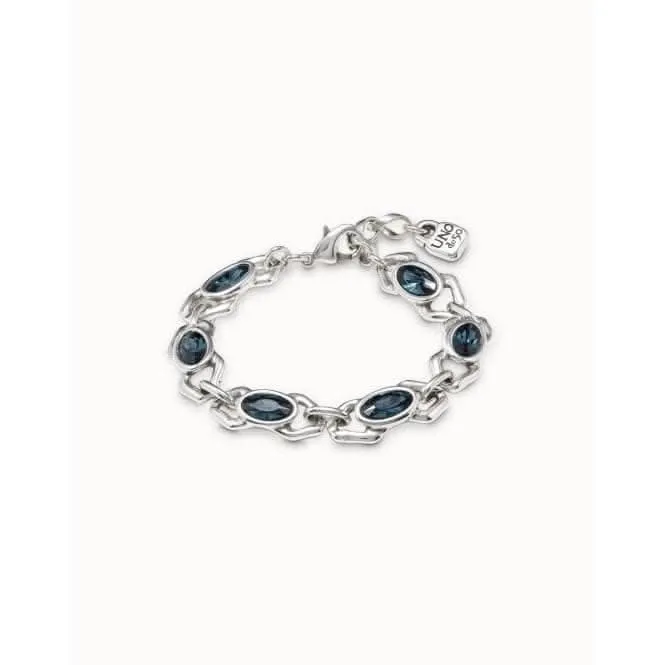 The Queen Blue Faceted Crystal Bracelet Unode50 Jewelry And Accessories