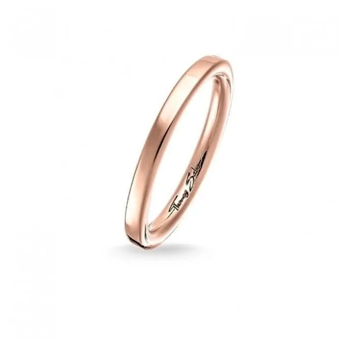 Thomas Sabo Classic Rose Gold Ring TR1979-415-12 Thomas Sabo Rings