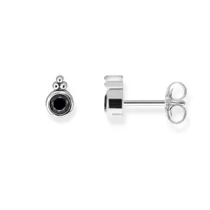 Thomas Sabo Jewellery Thomas Sabo Black CZ Oxidised Studs - TH1958BCZ