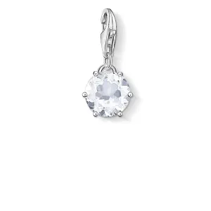 Thomas Sabo Jewellery Thomas Sabo Charm Club April Rock Crystal Charm - CC1257