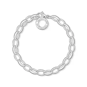 Thomas Sabo Jewellery Thomas Sabo Charm Club Sterling Silver Large Link Charm Bracelet