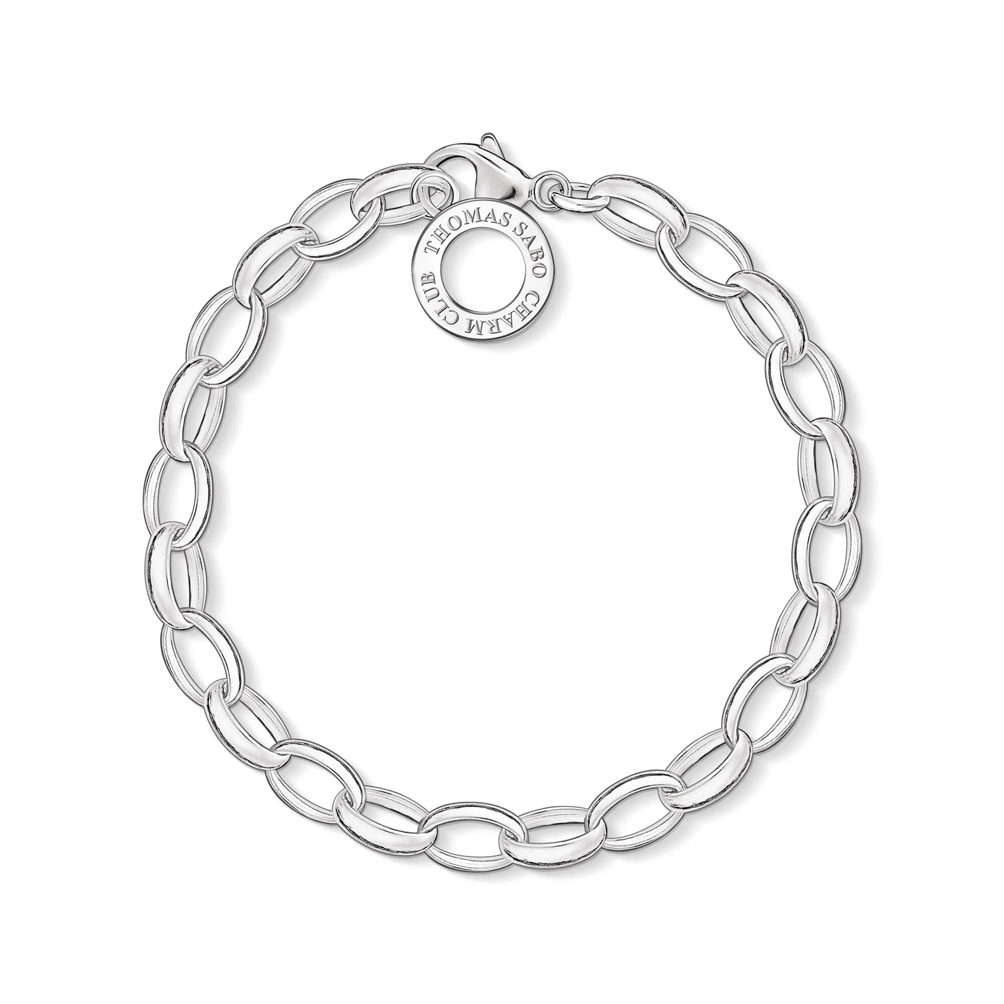 Thomas Sabo Jewellery Thomas Sabo Charm Club Sterling Silver Large Link Charm Bracelet