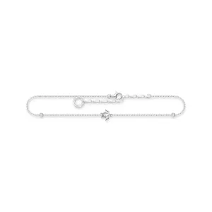 Thomas Sabo Jewellery Thomas Sabo Charm Club Sterling Silver Turtle Anklet