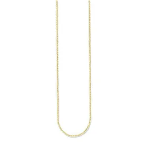 Thomas Sabo Jewellery Thomas Sabo Glam And Soul Yellow Gold Venezia Chain 50cm