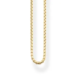 Thomas Sabo Jewellery Thomas Sabo Glam And Soul Yellow Gold Venezia Necklace 70cm
