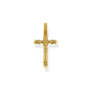 Thomas Sabo Jewellery Thomas Sabo Gold Plated Sterling Silver Cross Pendant
