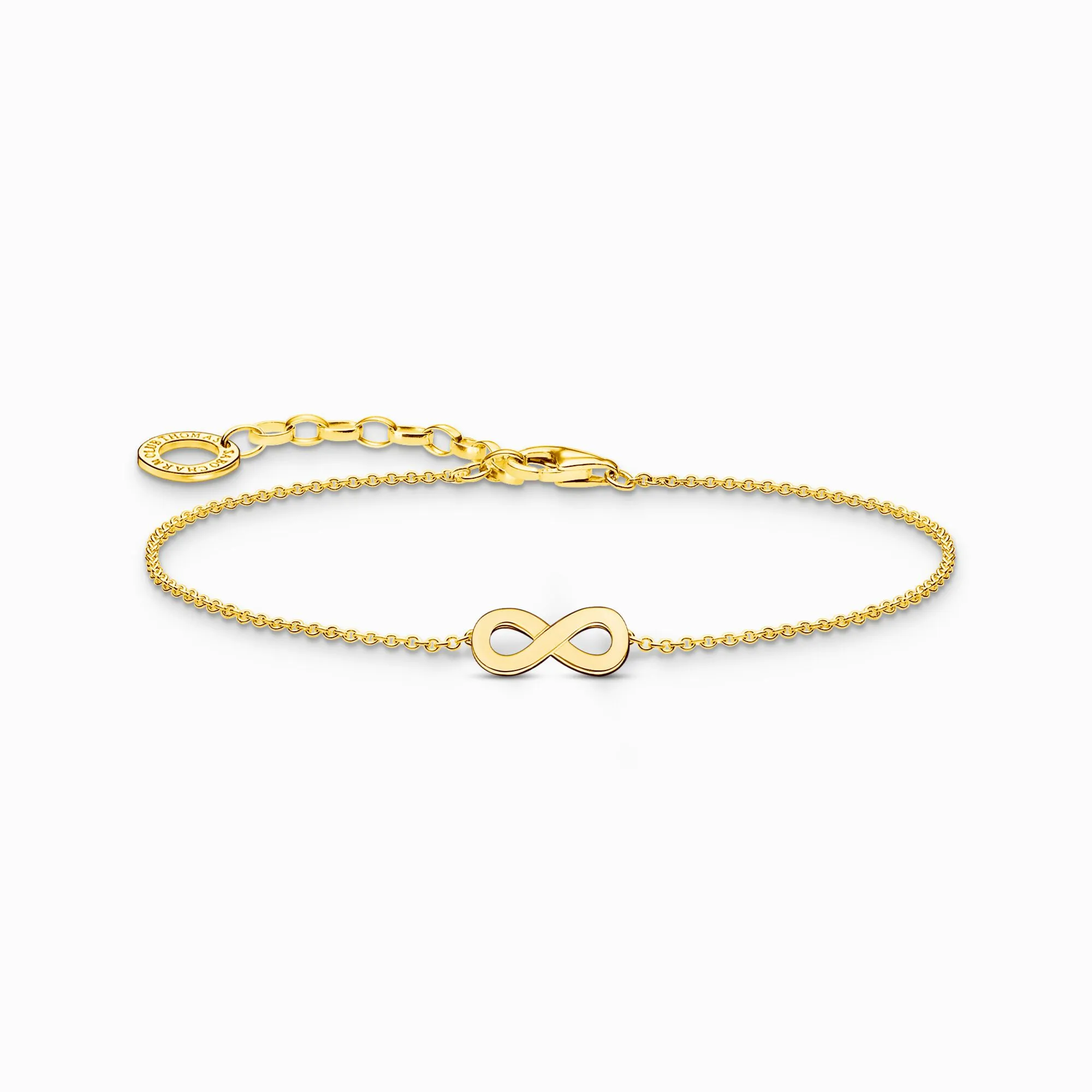 Thomas Sabo Jewellery Thomas Sabo Gold Plated Sterling Silver Infinity Bracelet