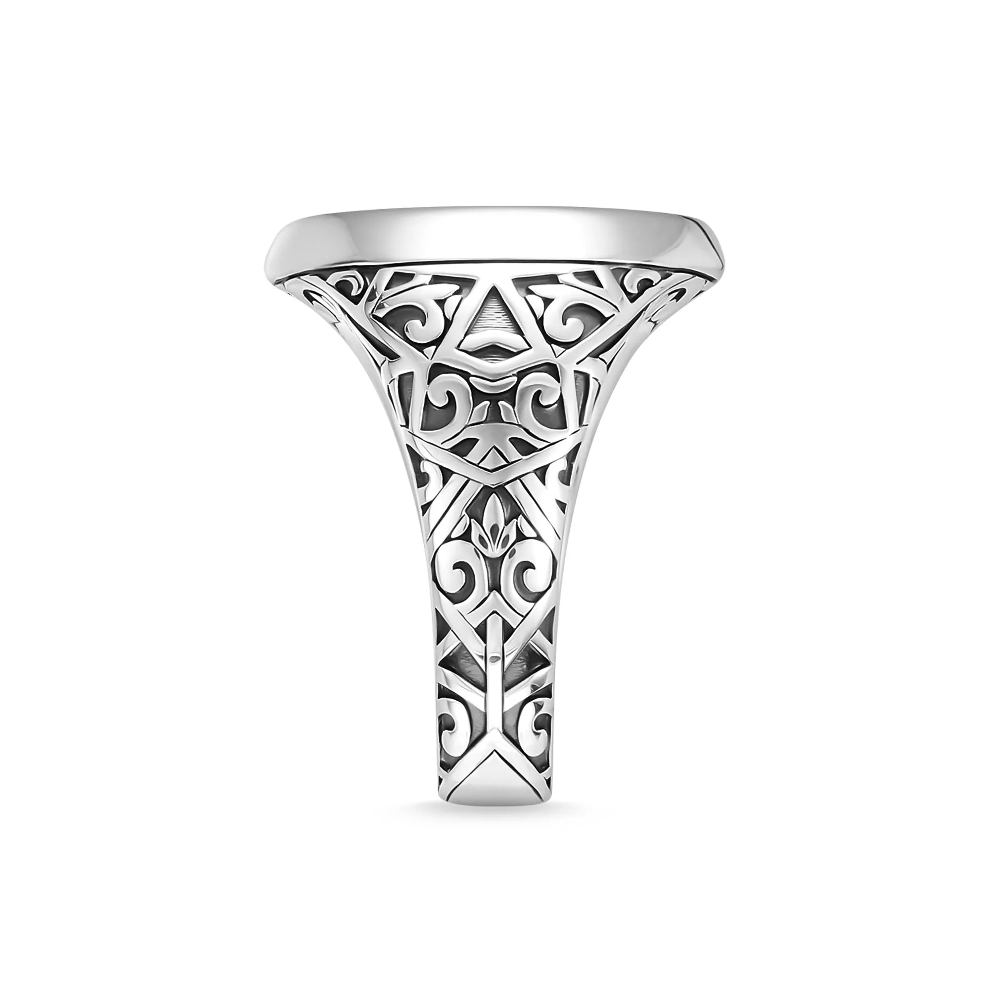Thomas Sabo Jewellery Thomas Sabo Rebel At Heart Sterling Silver Black Onyx Signet Ring
