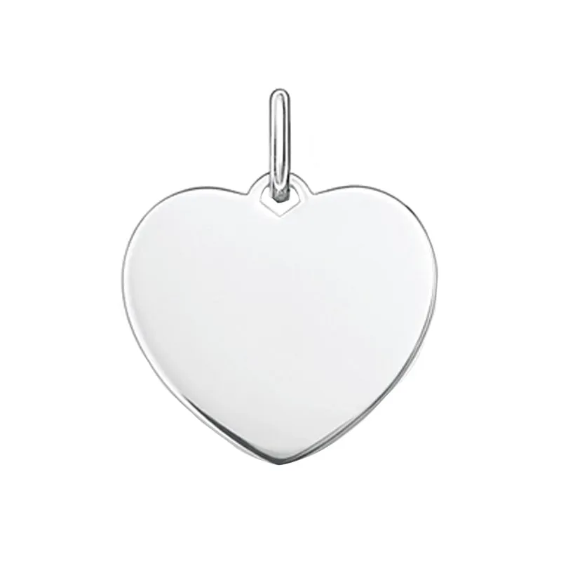 Thomas Sabo Jewellery Thomas Sabo Sterling Silver Large Heart Pendant