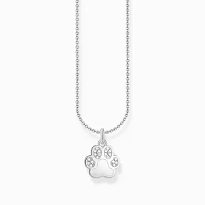 Thomas Sabo Jewellery Thomas Sabo Sterling Silver Paw Necklace
