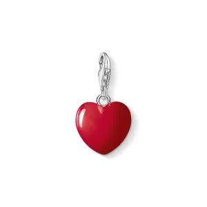 Thomas Sabo Jewellery Thomas Sabo Sterling Silver Red Heart Charm