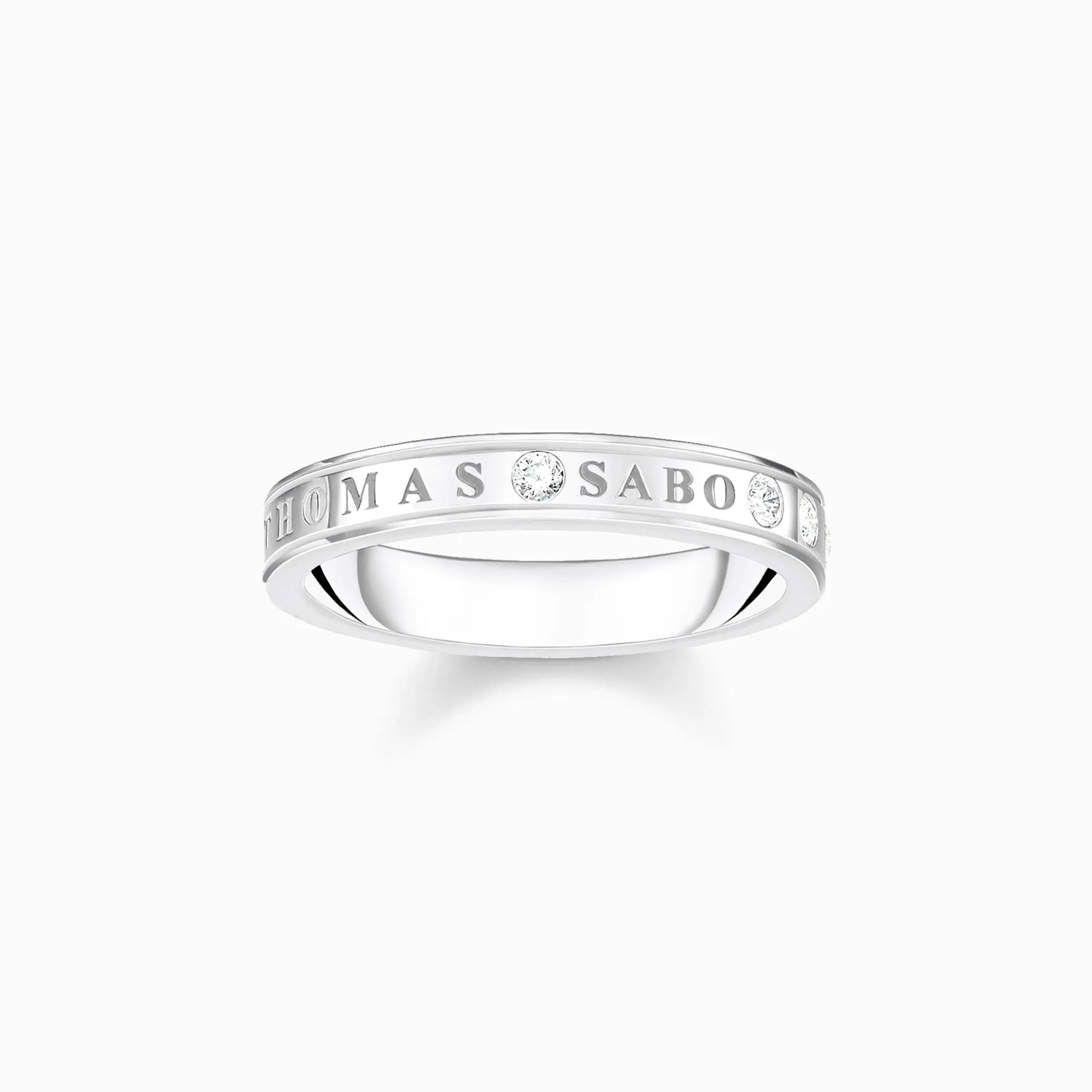 Thomas Sabo Jewellery Thomas Sabo Sterling Silver White Stones Ring