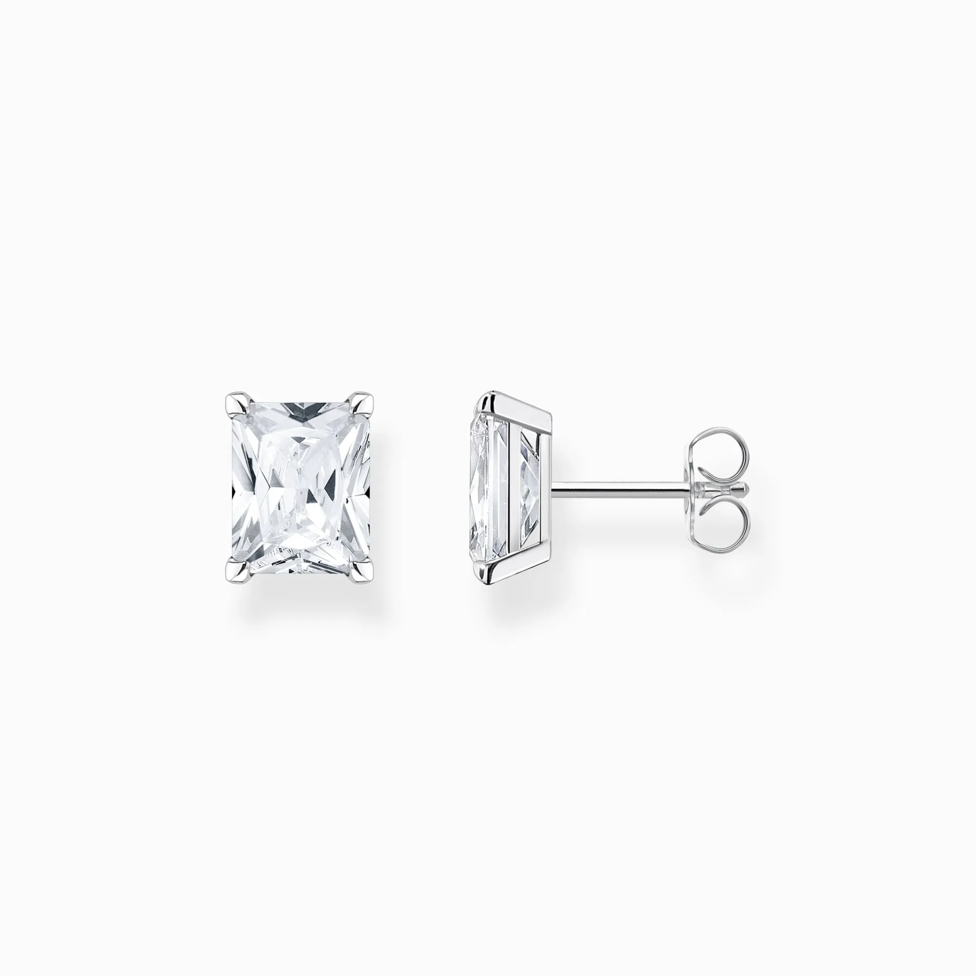 Thomas Sabo Jewellery Thomas Sabo Sterling Silver White Stud Earrings