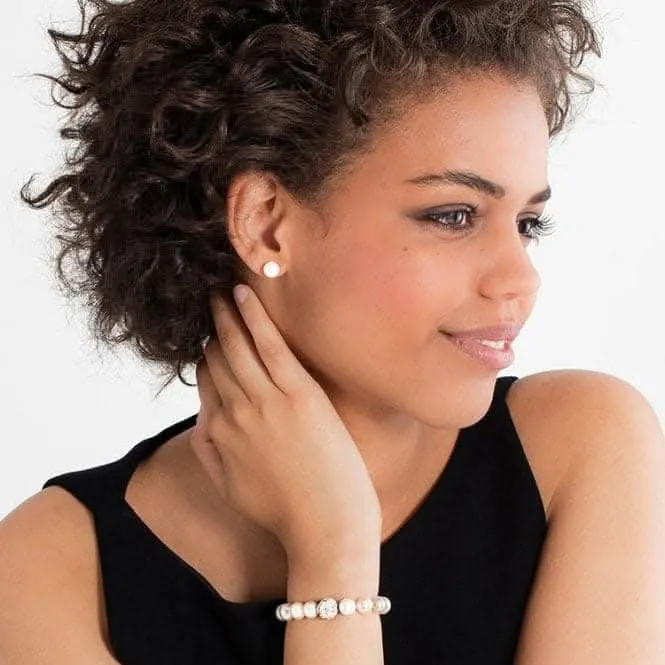 Thomas Sabo Mother Of Pearl Ear Studs H1431-028-14 Thomas Sabo Earrings