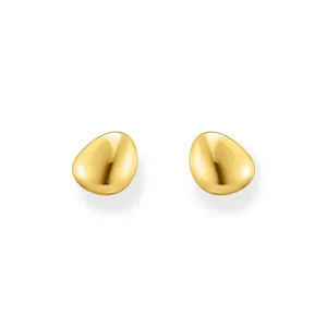 Thomas Sabo Silver Jewellery Thomas Sabo Gold Plated Sterling Silver Essential Organic Stud Earrings