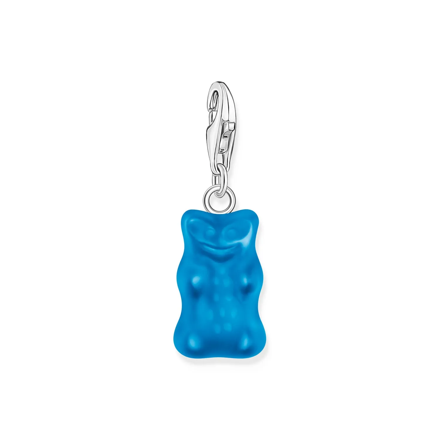 Thomas Sabo Silver Jewellery Thomas Sabo Sterling Silver Charm Club Haribo Blueberry Blue Bear Charm