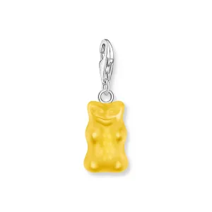 Thomas Sabo Silver Jewellery Thomas Sabo Sterling Silver Charm Club Haribo Lemon Yellow Bear Charm
