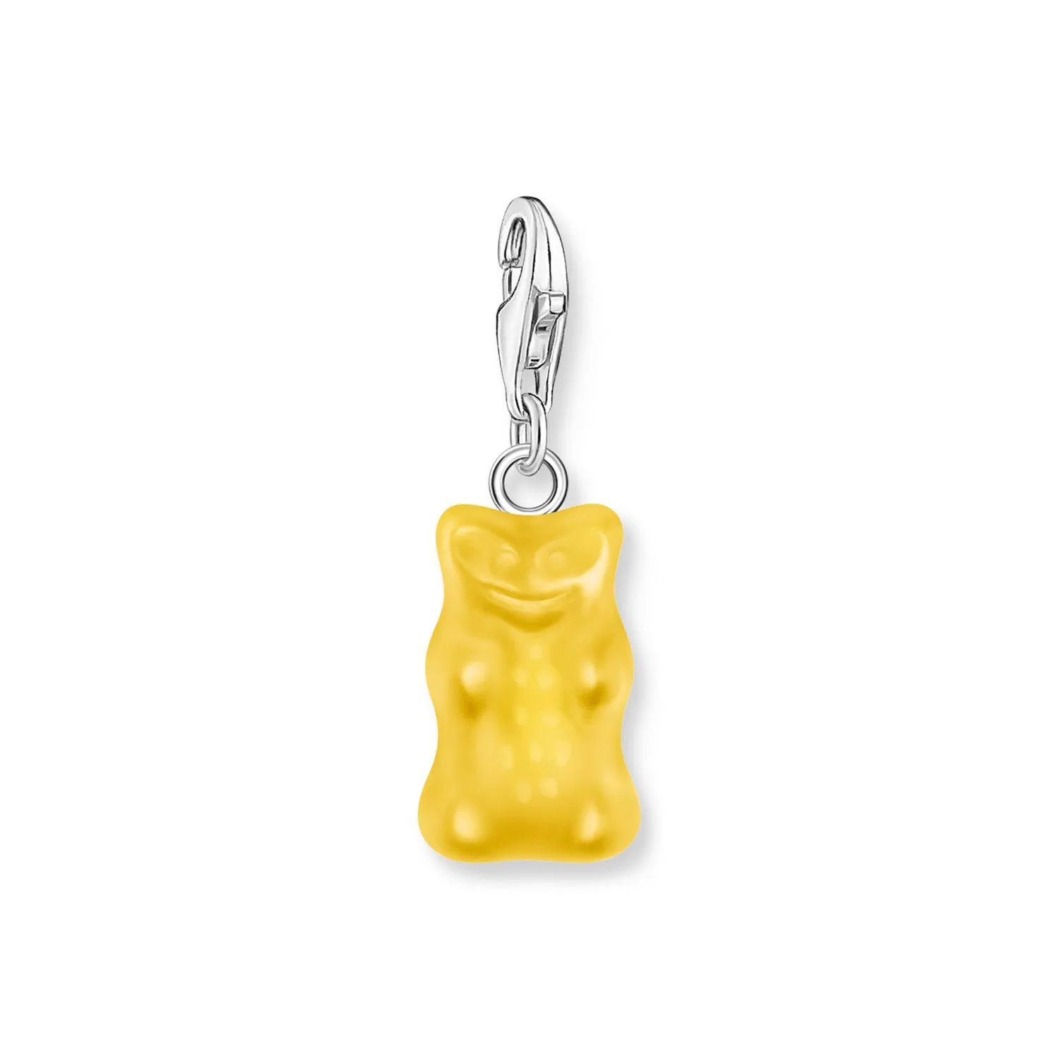 Thomas Sabo Silver Jewellery Thomas Sabo Sterling Silver Charm Club Haribo Lemon Yellow Bear Charm