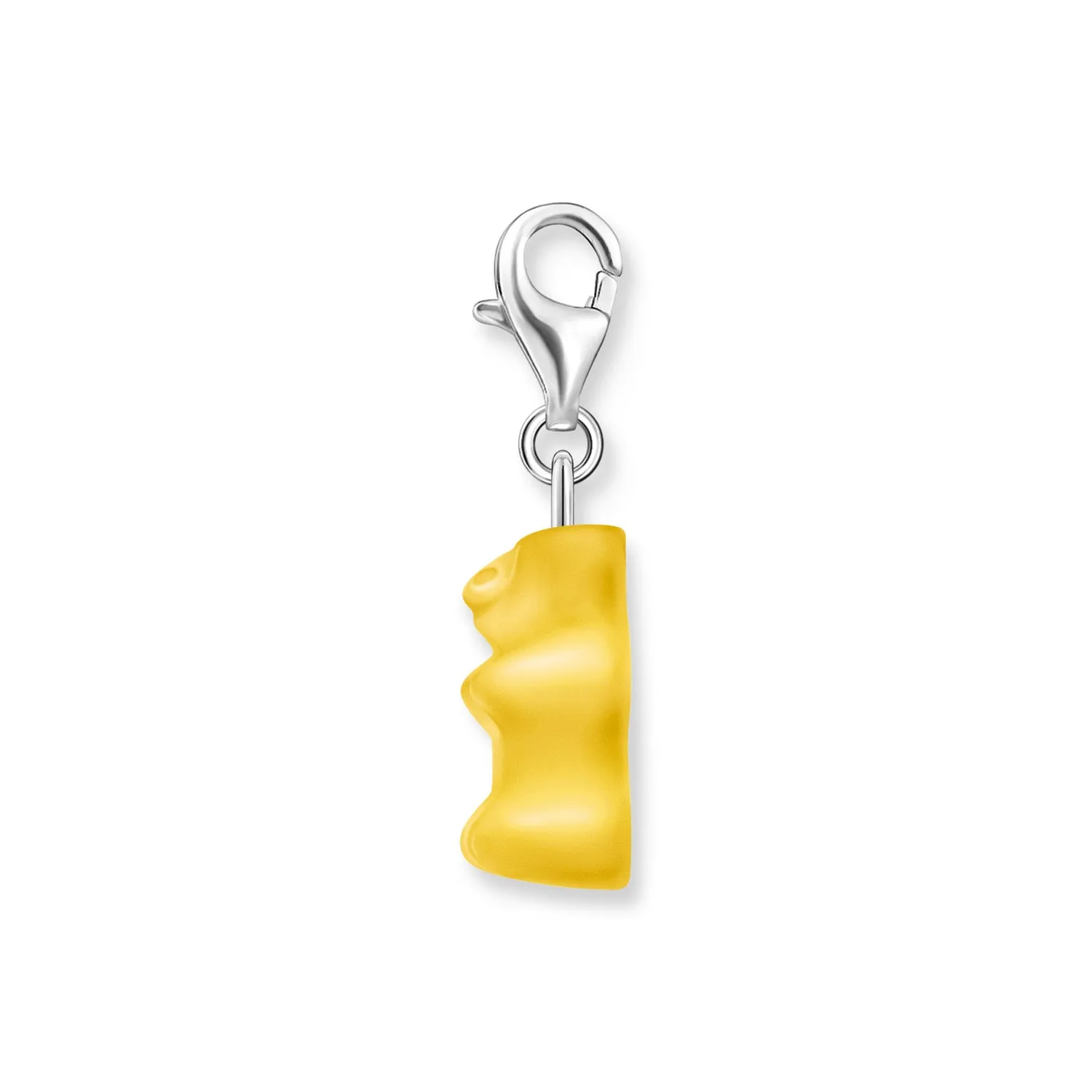 Thomas Sabo Silver Jewellery Thomas Sabo Sterling Silver Charm Club Haribo Lemon Yellow Bear Charm