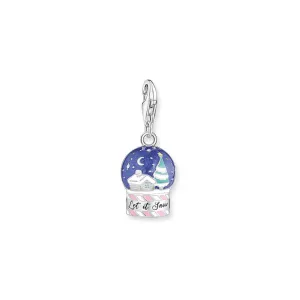 Thomas Sabo Silver Jewellery Thomas Sabo Sterling Silver Charmista Snow Globe CZ Charm