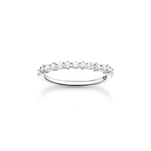 Thomas Sabo Silver Jewellery Thomas Sabo Sterling Silver Fine CZ Ring