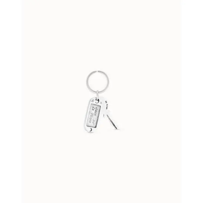 To The Beach Silver Metal Key ring LLA0032MET X Unode50 Jewelry And Accessories