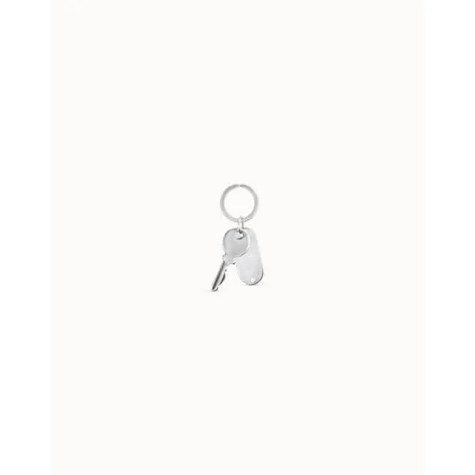 To The Beach Silver Metal Key ring LLA0032MET X Unode50 Jewelry And Accessories