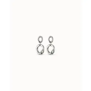 Together Blue Metal Faceted Crystal Earrings Unode50 Jewelry And Accessories