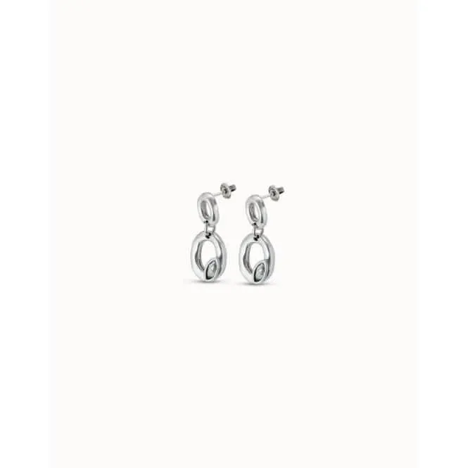 Together Blue Metal Faceted Crystal Earrings Unode50 Jewelry And Accessories
