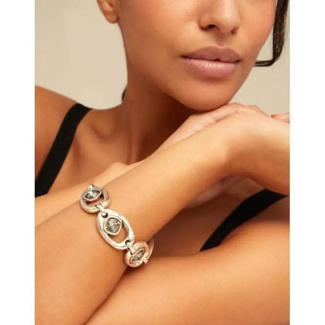 Together Grey Faceted Crystal Bracelet Unode50 Jewelry And Accessories