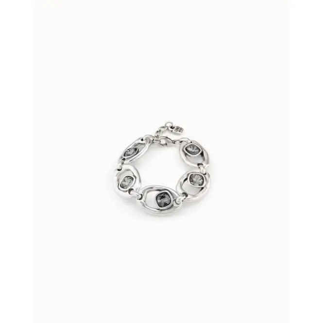 Together Grey Faceted Crystal Bracelet Unode50 Jewelry And Accessories